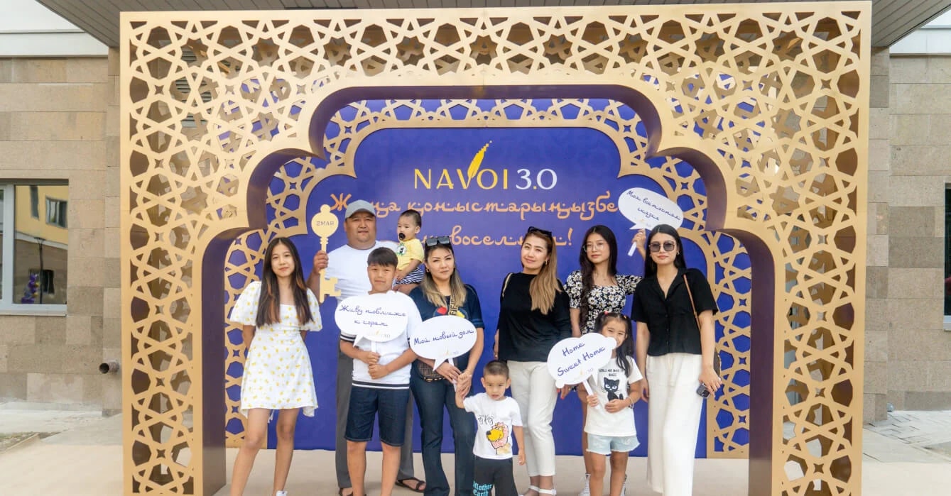 NAVOI 3.0 Residential Complex: New Homes in Ethnic Style 